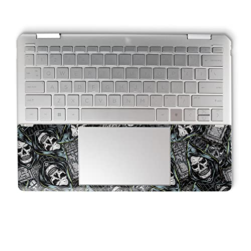 Image of MightySkins Carbon Fiber Skin Compatible with HP Spectre x360 14 inch (2022) Full Wrap Kit - Wall of Death | Protective, Durable Textured Carbon Fiber Finish | Easy to Apply | Made in The USA