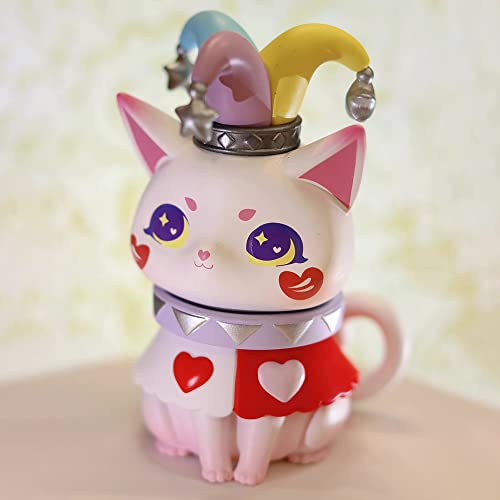 Aven Rabbit Mio Court Cat Blind Box Toys For Girls Kawaii Figures Action Cute Model Birthday Gift Guess Blind Bag Random Collection Toys Collectible Desktop Ornaments（8 Pack） #TOP6