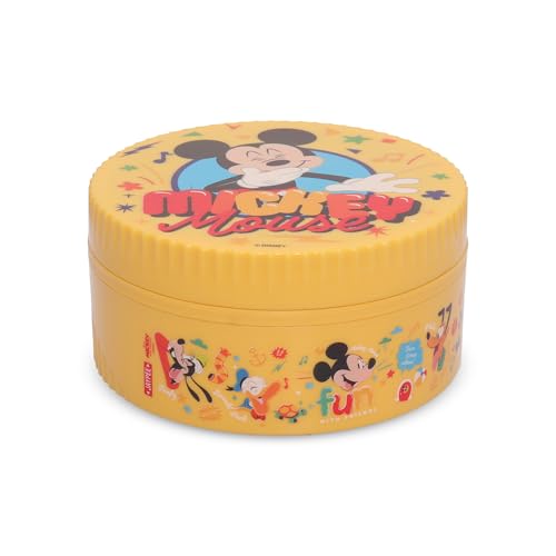Image of JAYPEE Unimunch PU Insulated Inner Stainless Steel Lunch Box with Steel Dish | Spillproof Ideal for Snacks| Easy to Carry Non Toxic |Safe for Storing Food,375 ml, Yellow