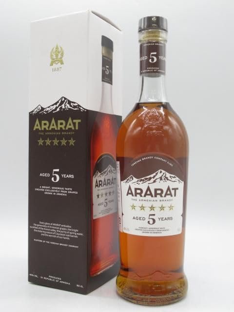 Amazon.co.jp: アララット 5年 ファイブスター 箱付き 正規品 40度