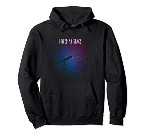 I need my space Galaxy Print Nasa Outer Space Hoodie