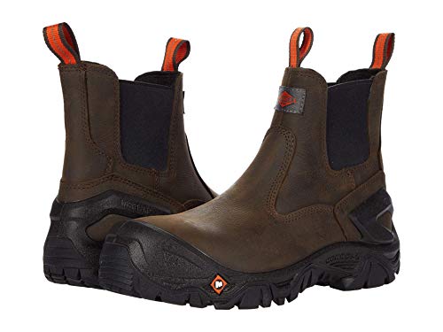 Image of Merrell Men's Strongfield Chelsea Composite Toe (CT) Waterproof Oil-and Slip-Resistant Leather Work Boots