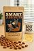 Smart Ass Nuts by Kepperton - Roasted Almond Snack, Hilarious Gag Gift for Parties, Birthdays, Holidays & White Elephant, Premium Crunchy Treat