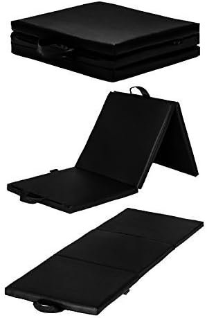 Shopisfy Folding Faux Leather Multi-Use Play Gymnastics Training Crash Safety Mat