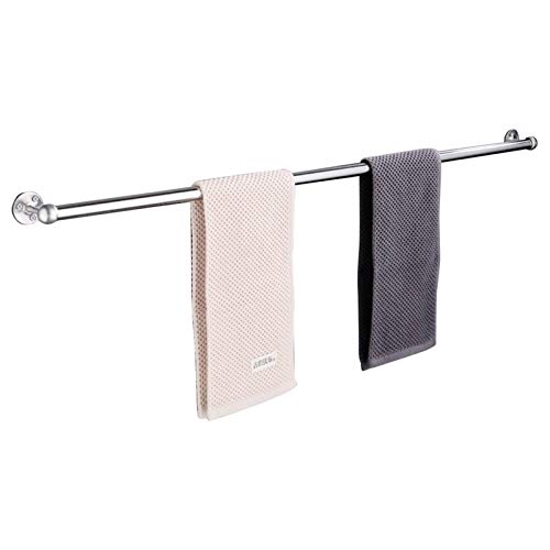 Porte-serviettes de bain en acier inoxydable 140cm, la quintessence du design durable - 2