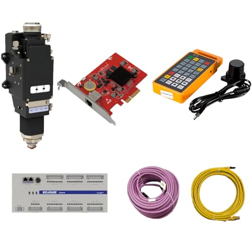 Image of COCOCUT Fiber Laser Control System, FSCUT4000E+BLT421S Laser Cutting Control System Set Incloud Card Expansion Board Network Cable, Cable Line.etc for BOCHU Cutting Machine