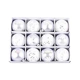 weihnachtsdeko kugeln basteln ❥ Ideal Dekor: Diese Dekorationen sind hell gefärbt und können verwendet werden, um einen Weihnachtsbaum, eine Girlande oder einen Esstisch zu schmücken, um Ihnen eine starke Weihnachtsatmosphäre zu verleihen. Es kann auch bei Hochzeiten, Verlobungen, Geburtstagen und Jubiläumsfeiern verwendet werden. Es ist ideal für dekorative Objekte.