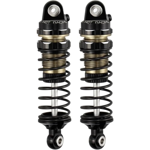 Hot Racing AMN63DP01 Aluminum Damper Shock Absorber Set 63MM