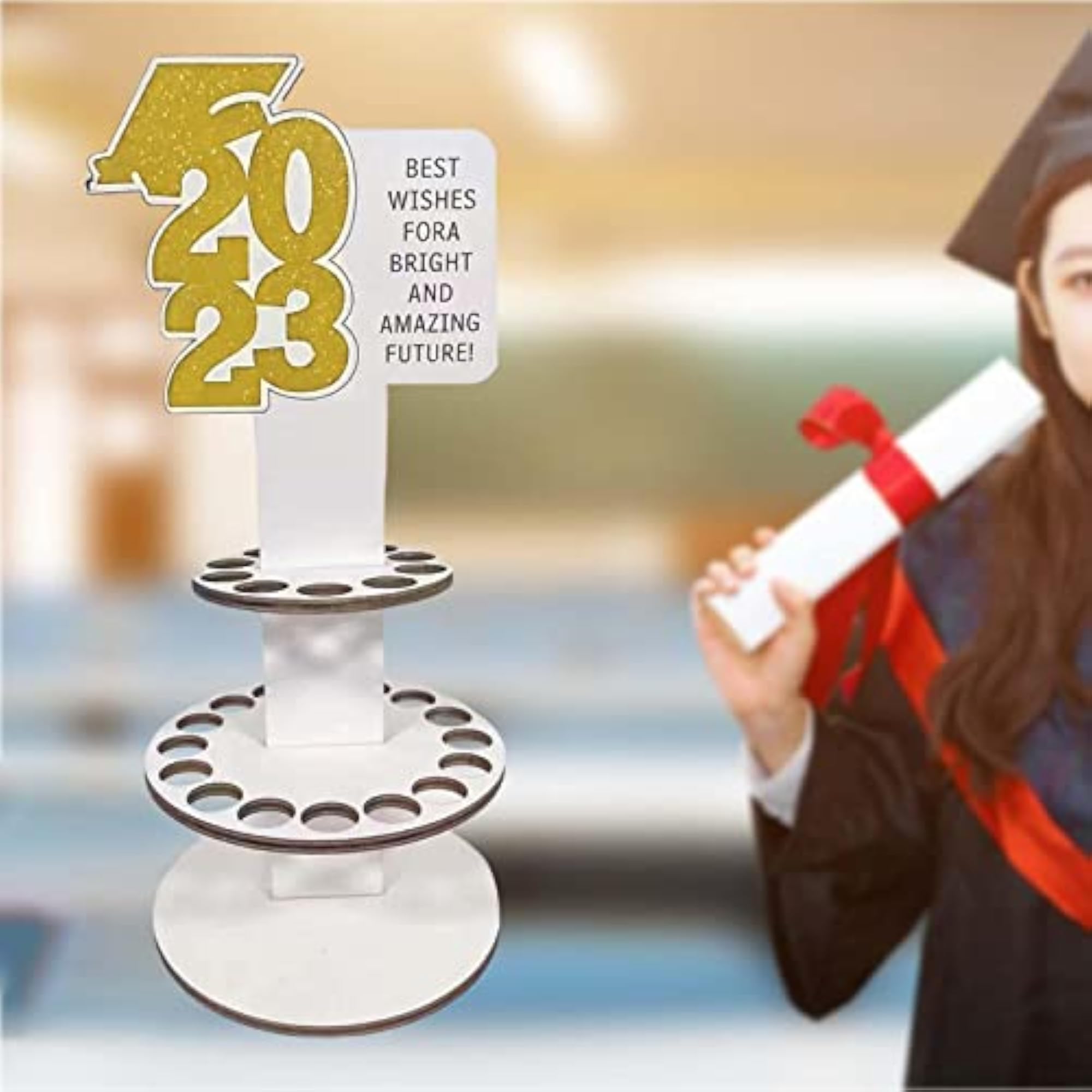 Graduation Money Holder Organizer for Cash, Aureate