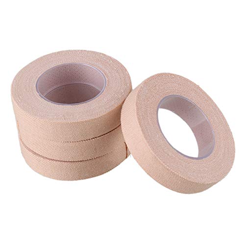 Lovermusic 500cm Complexion Soft Finger Adhesive Tape Roll Replacement for Chinese Guzheng Finger Picks Pack of 4