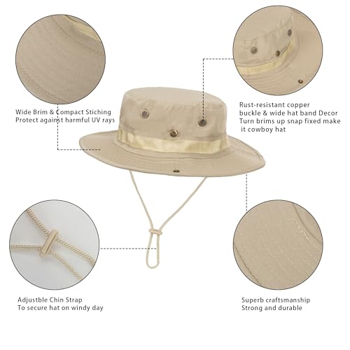 Sombrero Boonie de Ala Ancha para Sol con Protección UV miniatura 5