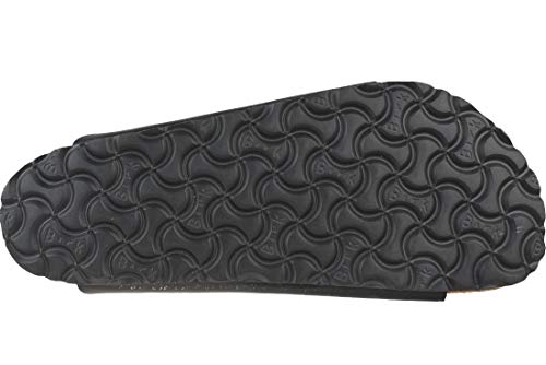 Birkenstock Classic Arizona Birko-Flor Softfootbed 551251, Pantoletten, Schwarz (Schwarz 49), 38 EU (5 UK)