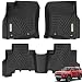 YITAMOTOR Floor Mats for Toyota 4Runner, Custom Fit Floor Liners for 2013-2020 Toyota 4Runner & 2014-2019 Lexus GX460, 1st & 2nd Row All Weather Protection