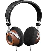 okcsc M1 Pro Open-Back Headphones, Wired On-Ear Design Stereo Headsets, Retro Headphones Sapele W...