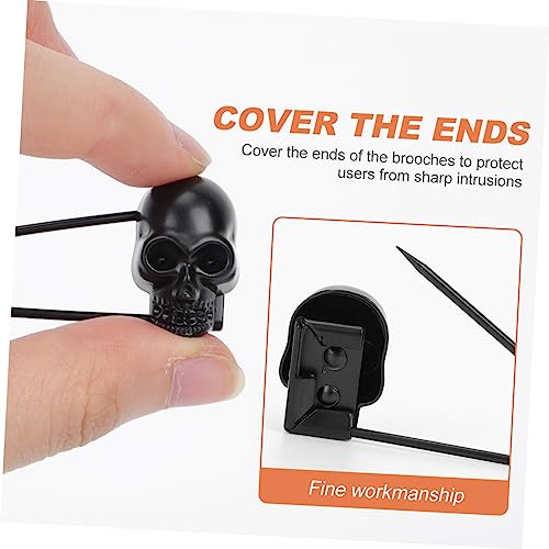 Broches Halloween sans accessoires complexes pour fixer vos écharpes - 3