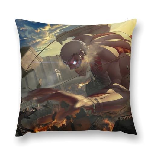 防ダニ 進撃の巨人 スローケット 洗練 ベッドルーム ギフト 22 "x22 "