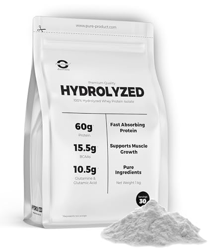 Pure Product Australia Hydrolyzed Whey Isolate Powder Unflavoured 4 kilograms
