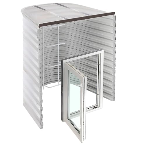 Complete Basement Egress Kit with Window Well and Cover