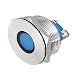 New Lon0167 J25-170A DC12V Featured 25mm Thread Dia reliable efficacy Flat Head Blue Signal Indicator Lamp Pilot Light(id:649 40 f2 cbe)