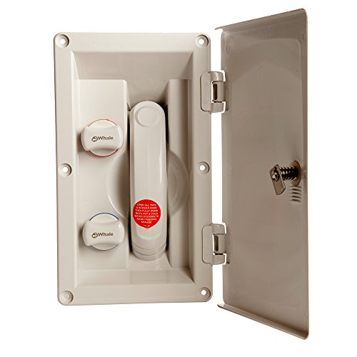 SupplyMount RT2658 - Aftermarket Replacement Whale Swim N Rinse Transom Shower Hot and Cold Mixer with Cover Compatible with Whale Marine