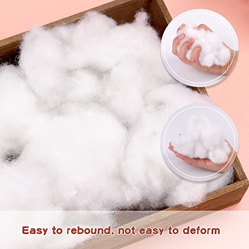 Image of BUTUZE 21oz Premium Polyester Fiber Fill, Polyfill Stuffing High Resilience Fiberfill Stuffing for Craft, Crochet Animal, Part Pillow Comforter DIY, Recyclable