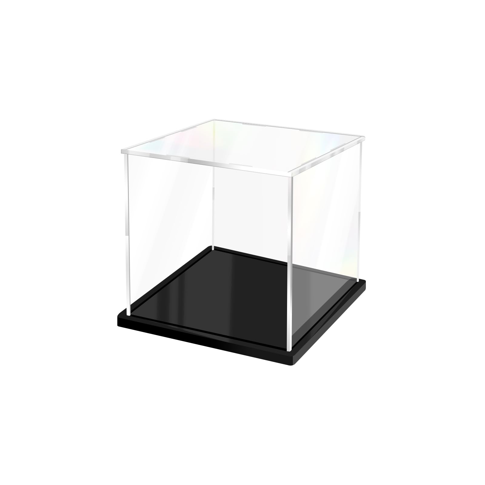 Acrylic Display Case for Lego Collectibles, Clear Box 5.9x5.9x5.9in