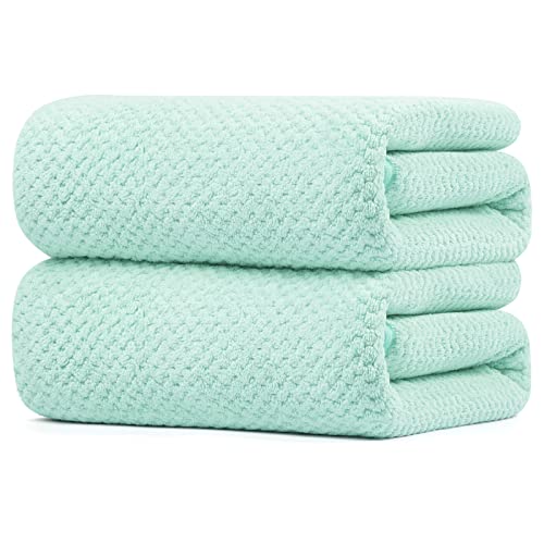 La mejor selección de Toallas de Microfibra Walmart los 10 mejores. 45 Breteil Toallas Baño 2 Packs Ultra Suaves Juego De Toallas de Playa Absorbentes Gran Tamaño, Toalla de Microfibra Secado Rápido para Baño, Hotel, Hogar, Piscina, Gimnasio, Yoga