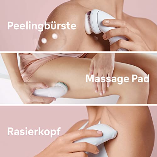 Braun 4210201190301 Silk-epil 9 9/990 SkinSpa SensoSmart Epilierer mit 13 Extras, rosegold - Image 6