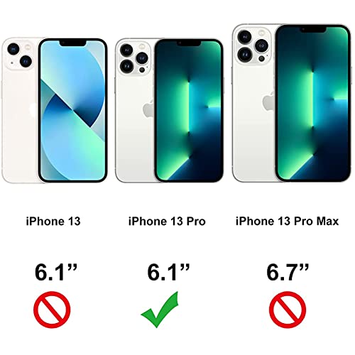 Lanjindeng Iphone 13 Pro Case Moon Eclipse Stars Sky Flower Moon Phase Design For Women Girly [Shockproof] [Anti-Scratch] [Anti-Slip] [Camera Bezel] Military-Grade Protection Case For Iphone 13 Pro #TOP5