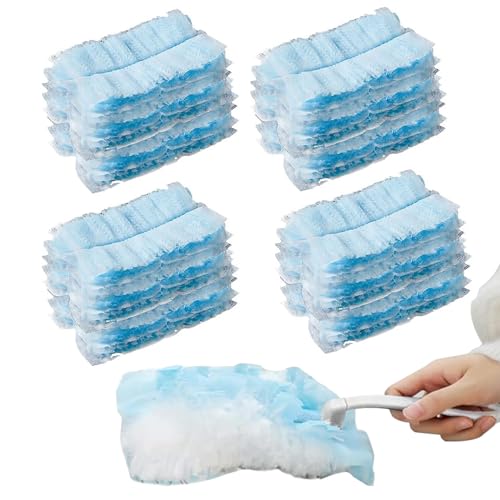 Jogoico 20 Piezas Recambio para Plumero de Polvo, Recambios Plumero de Mano de Microfibra, Recarga de Plumero Manual, Recambios Plumero de Limpieza, Plumero Atrapapolvo