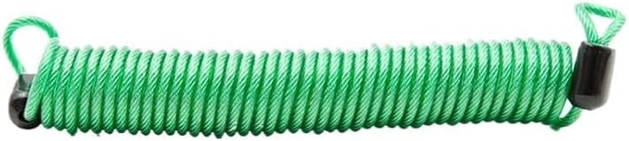 Bike Locks Heavy Duty/Bicycle Chain/Cycling Lock,Codes for Bike Cycle, Moto, Door, Gate Fence(2.5M - Green)