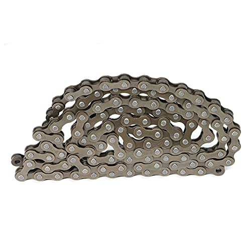 Mohegia Bike Chain,Single-Speed Bicycle Chain 1/2 × 1/8 Inch（114 Links） #TOP2