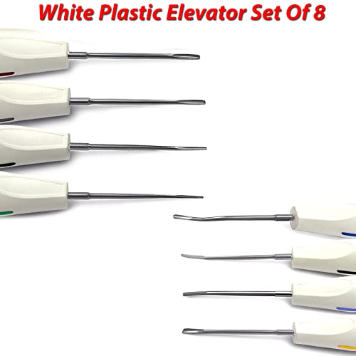 Medspo 147 Professional Dental Instruments Osteotome Periotome Luxating Elevator Implant thumb #1