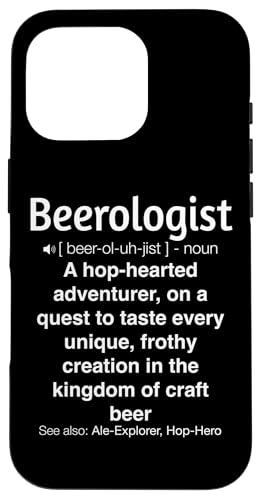 Funny Beerologist �N���t�g�r�[�����D�� �X�}�z�P�[�X iPhone 16 Pro �p