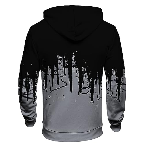 Ymosrh Men's Halloween Sweatshirt Sweatshirts Drawstring Hooded Long Sleeve Hoodies With Pockets Hoodies Men, S-6XL3