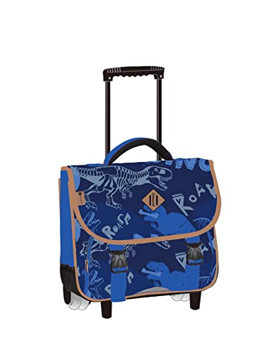 snowbal Cartable à roulettes et à dos CE2 CM1 CM2 Tyrex - Avenuedusac Cover