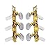 Tinksky-Coppia di Accordatori per chitarra classica Tuning pioli Machine Heads