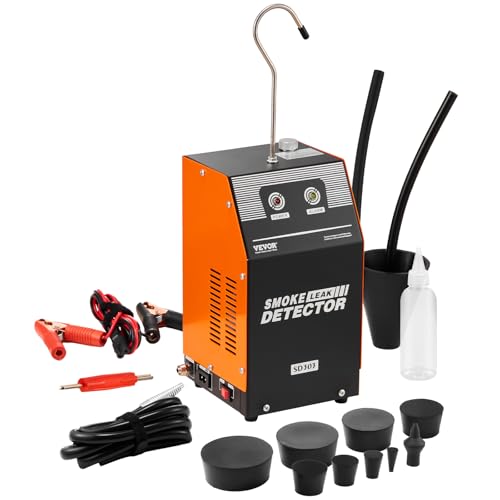 VEVOR Kfz-Rauchmaschine, Rauchmaschine Lecksuchgerät 8 L/min, Auto-Rauchmaschine Luftmodus & Rauchmâ€¦ – Miniatur