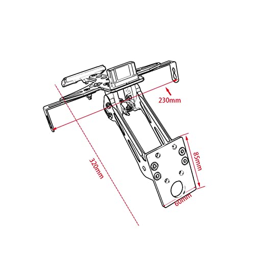 Support de Plaque d'Immatriculation Réglable Moto pour YZF R1 2004-2008