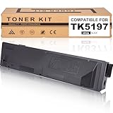 hehua Compatibile TK-5197 Cartuccia toner nero di ricambio per Kyocera TK-5197 TK5197 Utilizzare per TASKalfa 306ci 307ci 308ci Copystar CS-306ci CS-307ci CS-308ci (confezione da 1, nero)