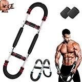 Mobilisation musculaire complète : Contrairement aux barres d'entraînement traditionnelles pour les bras, le Twister Arm Trainer sollicite différents groupes musculaires, notamment la poitrine, les bras, les épaules, le dos, les biceps, les abdominaux et les cuisses. C'est la solution tout-en-un idéale pour un entraînement équilibré, favorisant la force et la définition musculaire.