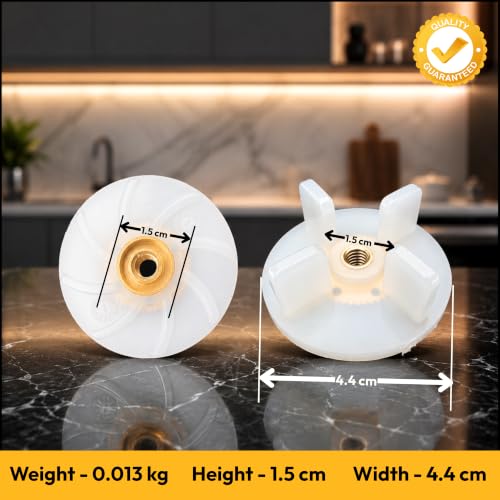 Image of cooker&mixer Coupler for Mixer - Preethi,Pigeon,Kenstar,Sumeet,Bajaj, Crompton, Lifelong,Ganga, Premier, Orient and for Almost All Mixer Grinders (Jar Coupler + MIxer Coupler)