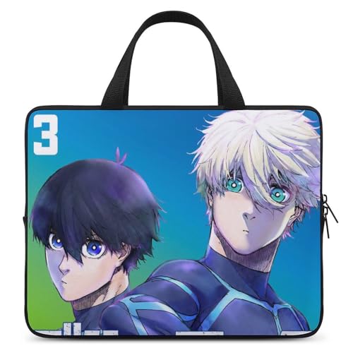 ブルーロックパソコンケースパソコンケース 12インチおしゃれ 可愛い>インチ耐衝撃PCケース パソコンバッグ 撥水加工 PCバッグ パソコンカバー 軽量パソコンけーす取っ手付き アニメ漫画