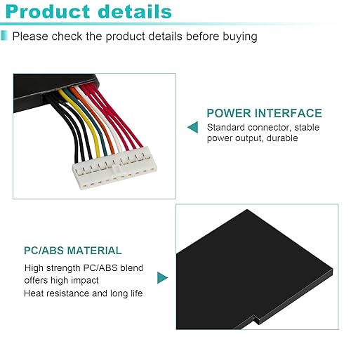 Image of BTY-M6K Battery Compatible with MSI Stealth Pro GF63 GF65 GF75 GS63VR GS73VR 7RG 7RG-005 Thin 8RB 8RC 8RD 8RD-031TH 8RC 8RF 8SC 8RX 9SC 9SCXR Thin 10SDR 9SEXR 9SD GS73 8RF WS63 8SK WP65 WF65 WF75