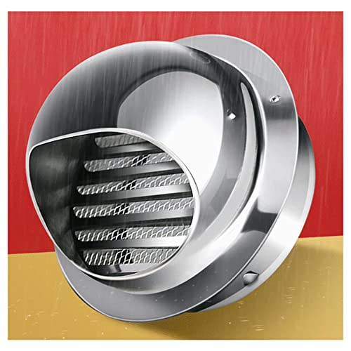 Cubierta de ventilación del ventilador extractor con rejilla de escape redonda y malla estable 2