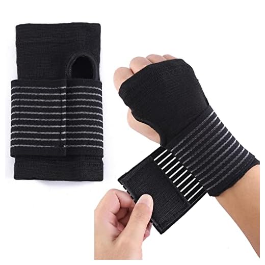 Yoezuo 2pcs Muñequera Transpirable Deportiva, Ajustable Muñequeras Tunel Carpiano, Muñequera Tendinitis Muñeca para Dolor Articulaciones, Esquinces, Distensiones, Entrenamiento, Gym