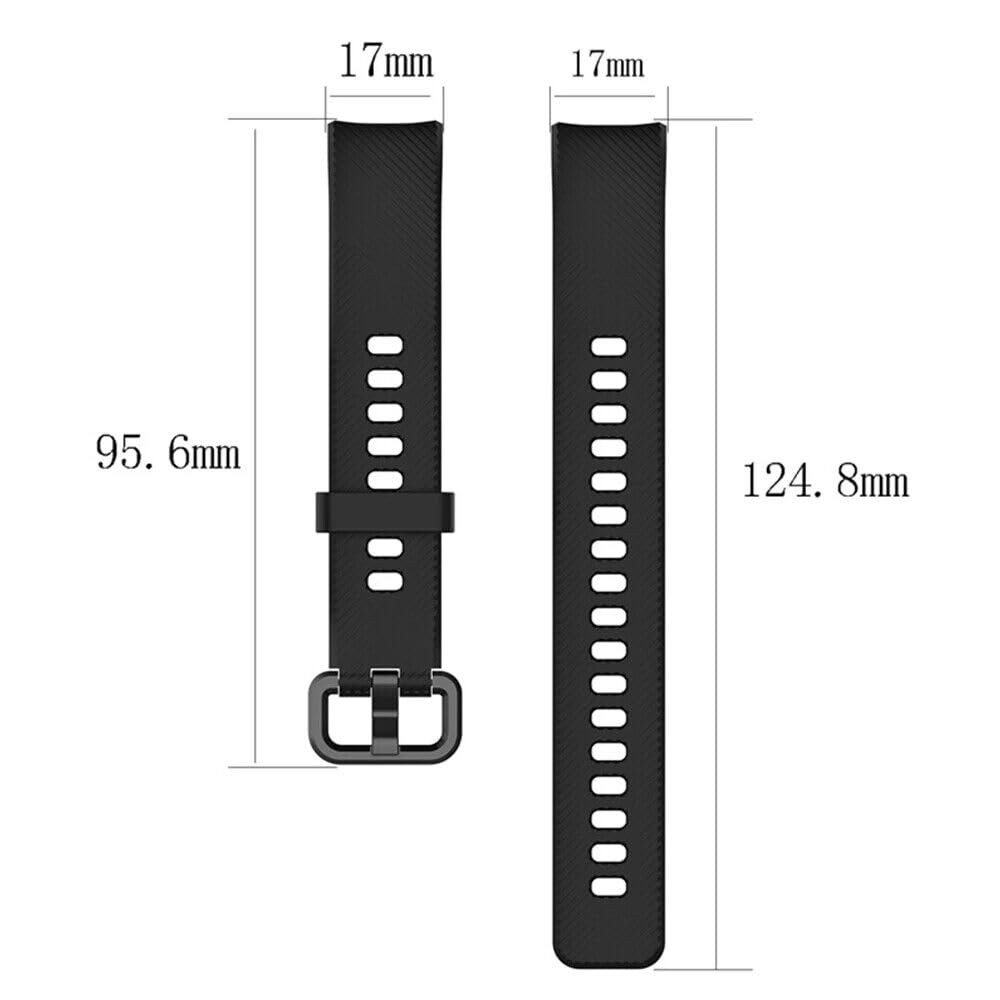 Panda Bobo For Huawei Honor Band 4/5 Wrist Watch Replacement Silicone Sport Watch band Strap (Pack B - 3 Straps) - Image 2