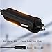 Riloer Portable Car Heater, for Quickly Defrost Defogger Demister, 12V 180W ABS Portable Car Auto Heater Cooler Dryer Demister Defroster
