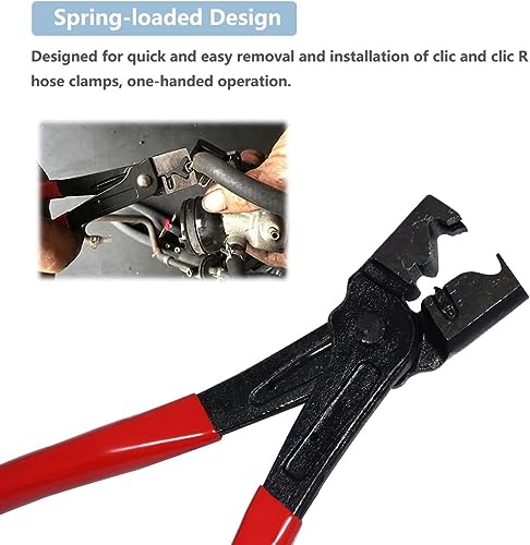 Hose Clamp Pliers Automotive Clic and Clic R Type Collar Plier CV Boot Clamp Pliers - Thumbnail 4