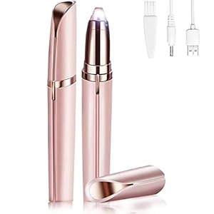 Lonnalee Augenbrauen Epilierer Set mit LED
